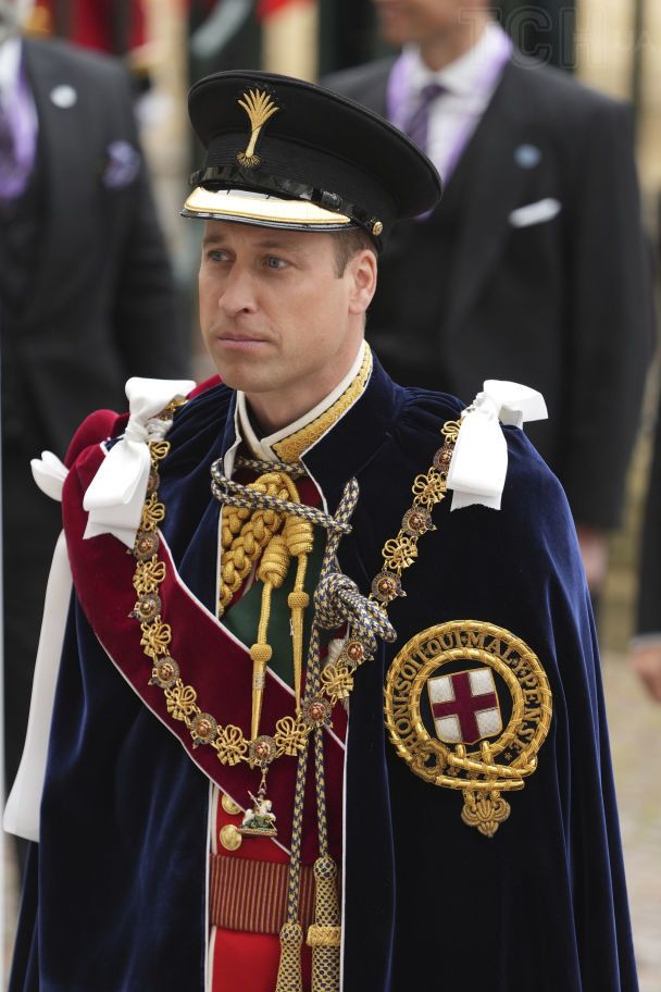 Принц Вільям на коронації свого батька короля Чарльза ІІІ / © Associated Press