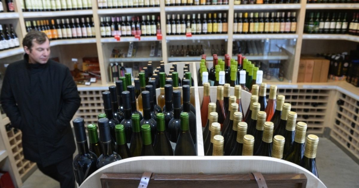 В России ростут цены на импортный алкоголь