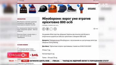 Міноборони України оприлюднило інформацію про втрати ворога