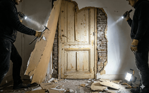 Сюрприз з 1930-х: подружжя знайшло таємну кімнату під час ремонту