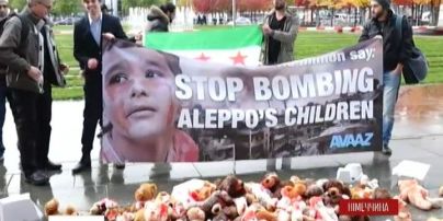 Переговоры в "нормандском формате": Путина в Берлине встретили протестами