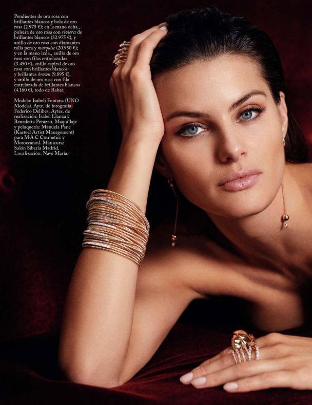 Изабели Фонтана в фотосессии для Vogue Spain 