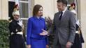 Президент Франції Еммануель Макрон і президентка Молдови Мая Санду