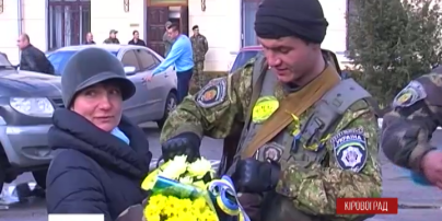 В Кировоград на ротацию вернулся добровольческий батальон спецназначения «Кировоград»
