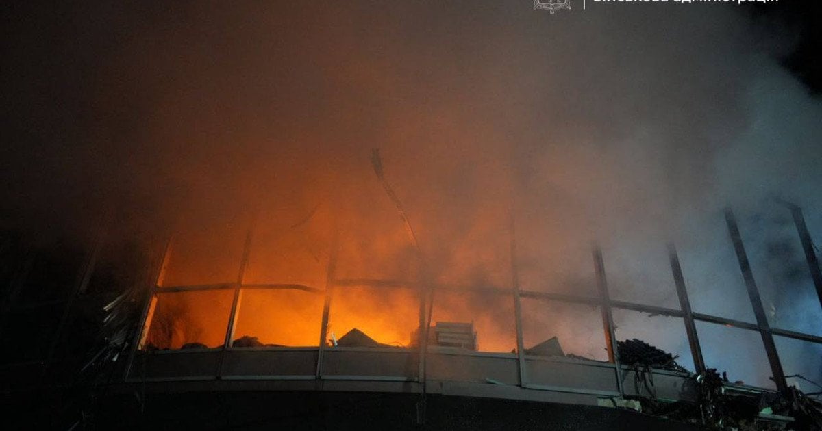 Удар РФ по Запорожью