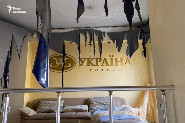 Удар по готелю у Слов'янську