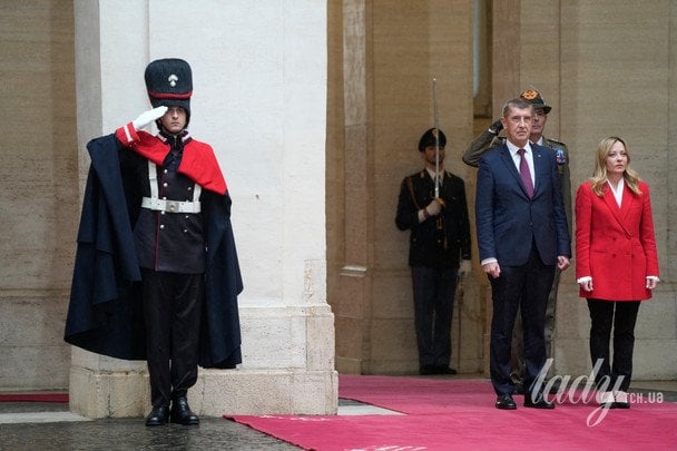 Андрей Бабіш і Джорджа Мелоні / © Associated Press