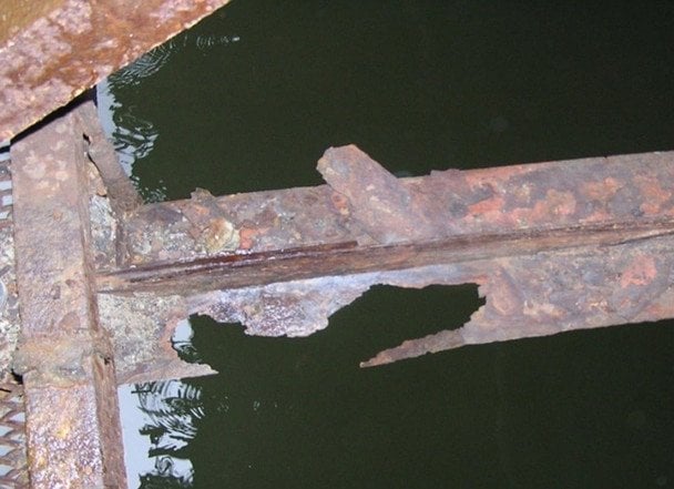 Техническое состояние моста имени Е.А. Патона. / © Національна академія наук України