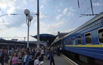 На вокзале в Киеве "заминировали" поезд