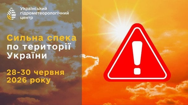 Погода в Украине 28–30 июня / © Укргидрометцентр