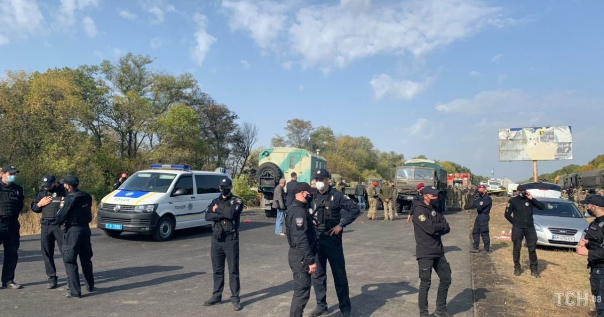 Геращенко опублікував відео останніх секунд польоту та падіння Ан-26 у Чугуєві