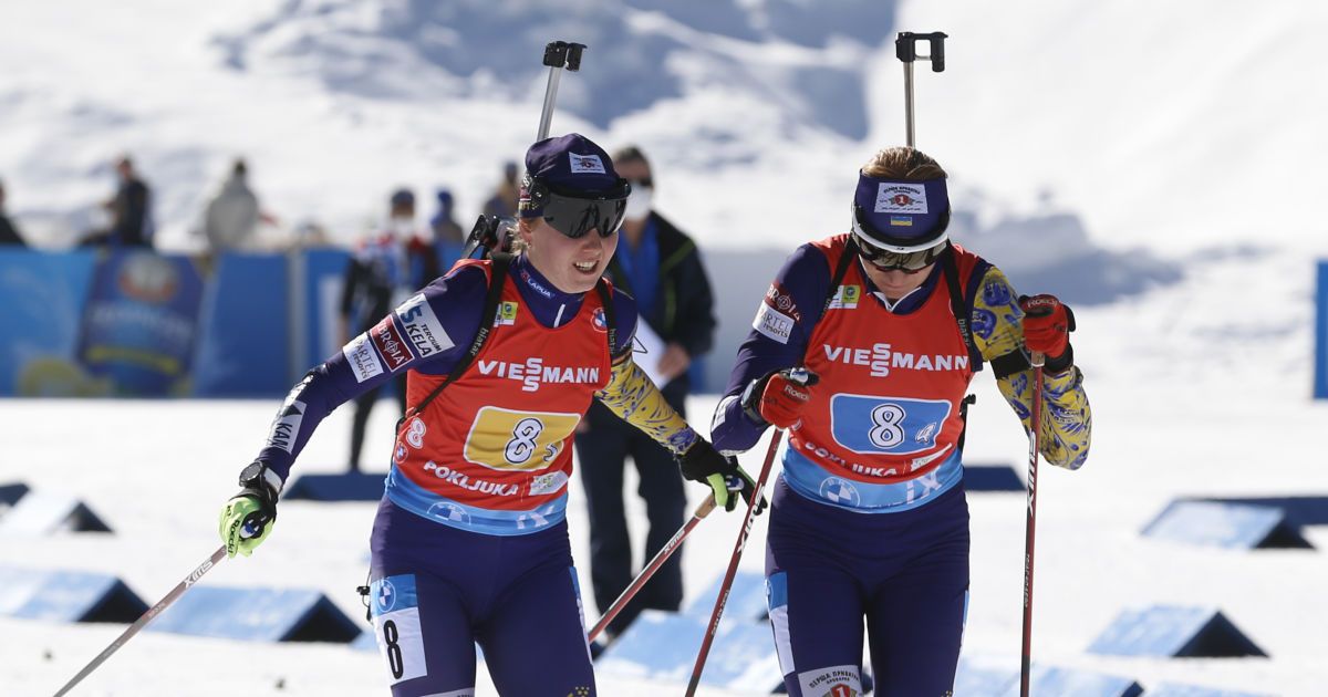 Сборная Украины провалилась в женской эстафете на Кубке мира по биатлону в Эстерсунде