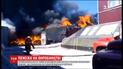 Под Киевом горят склады суконной фабрики