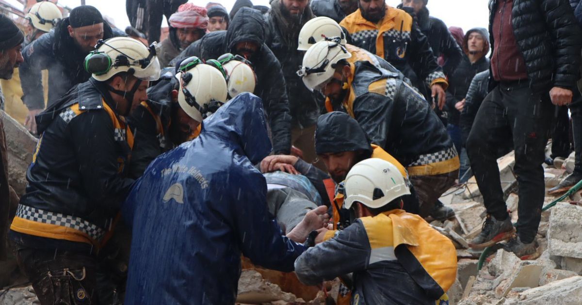 Фото/Twitter: The White Helmets