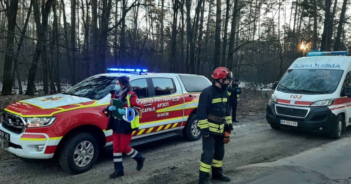 ДТП на Гостомельському шосе_2 / © ГУ ДСНС у Києві