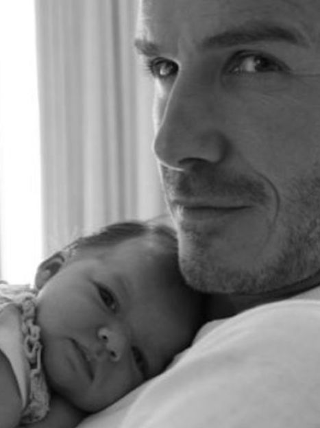 Дэвид Бекхэм с дочерью Харпер / © Instagram Дэвида Бекхэма