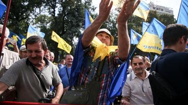 Учасники акції за ухвалення Виборчого кодексу_11 / © УНІАН