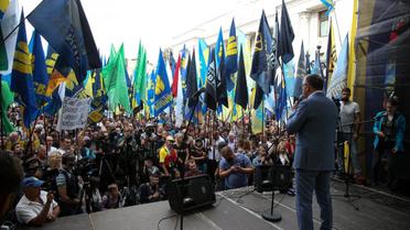 Учасники акції за ухвалення Виборчого кодексу_6 / © УНІАН