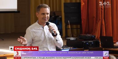 Языковой эксперт Александр Авраменко встретился со старшеклассниками Белой Церкви