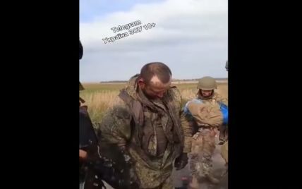 ЗСУ "викурили" окупантів з їхніх позицій і взяли їх в полон (відео)