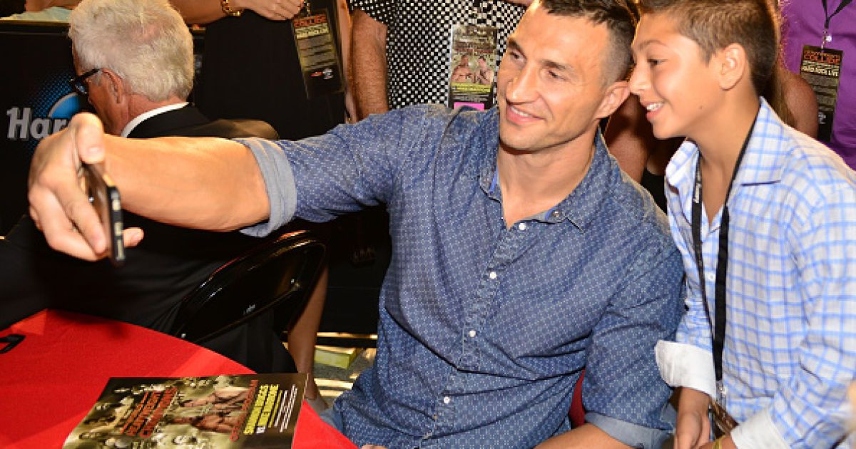 Встреча звезд бокса в Голливуде