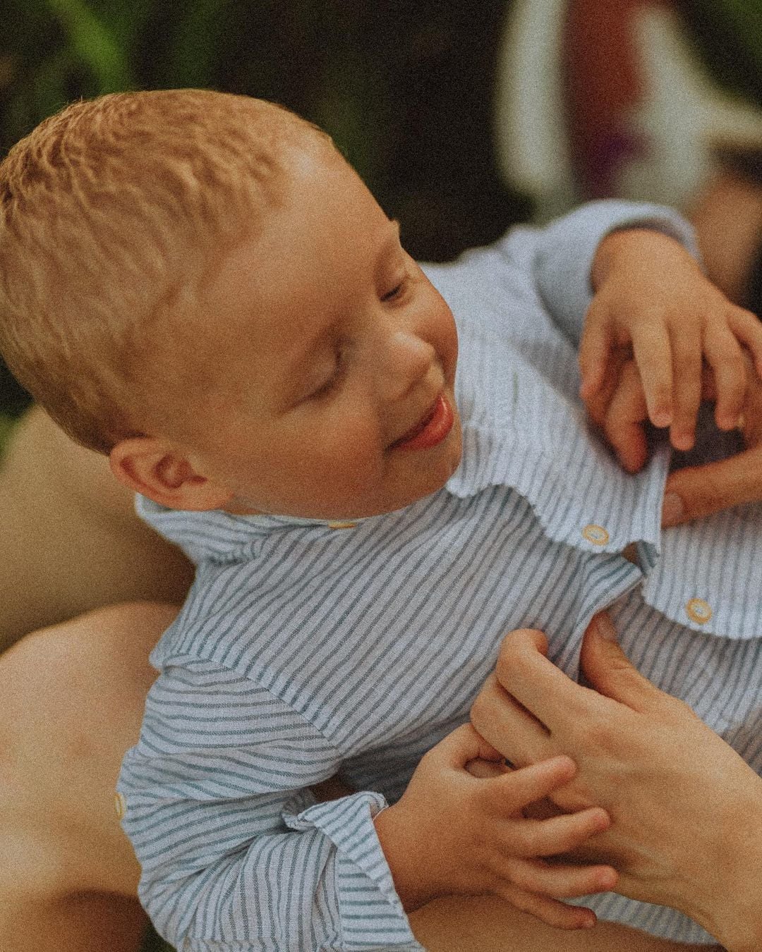 Жена Тимура Мирошниченко с приемным сыном / © instagram.com/_inna_mi_