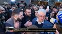 Активисты "Нацкорпуса" затолкали Сивохо за его выражение "многослойный конфликт"
