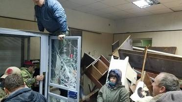 святошинський суд, барикади, коханівський_7 / © Богдан Кутєпов / Facebook