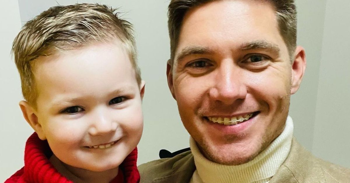 Владимир Остапчук с сыном