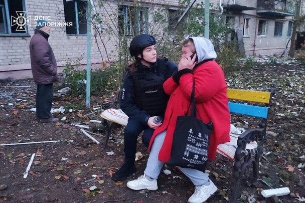 Руйнування у Запоріжжя після атаки 30 жовтня / © ДСНС