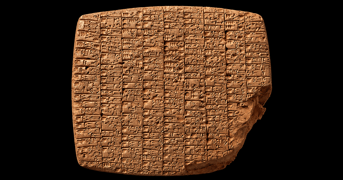 4000-летние таблички