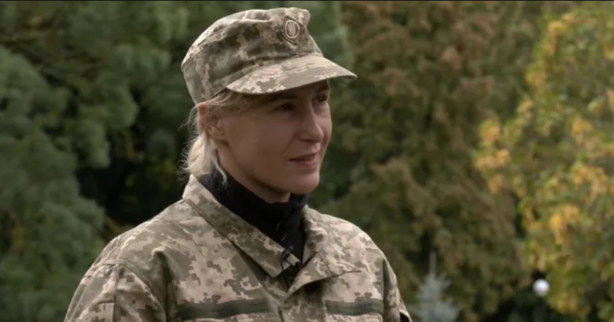 Военная из Луцка Майя Москвич уволилась в запас