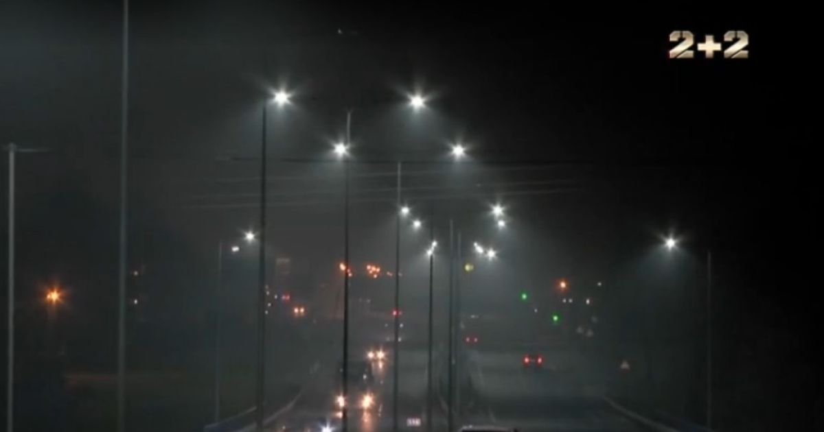 На трассе Киев-Чоп установили тысячу новых LED-фонарей