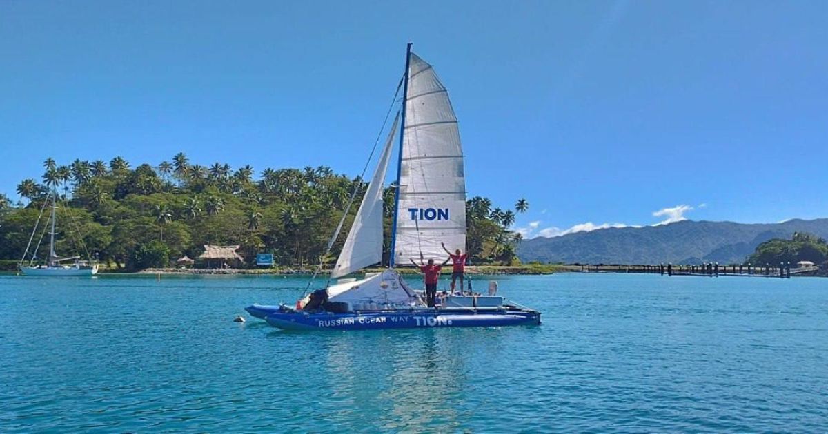 Катамаран Russian Ocean Way/Фото: российские средства массовой пропаганды