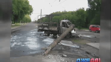 В Сумах электроопора убила водителя грузовика