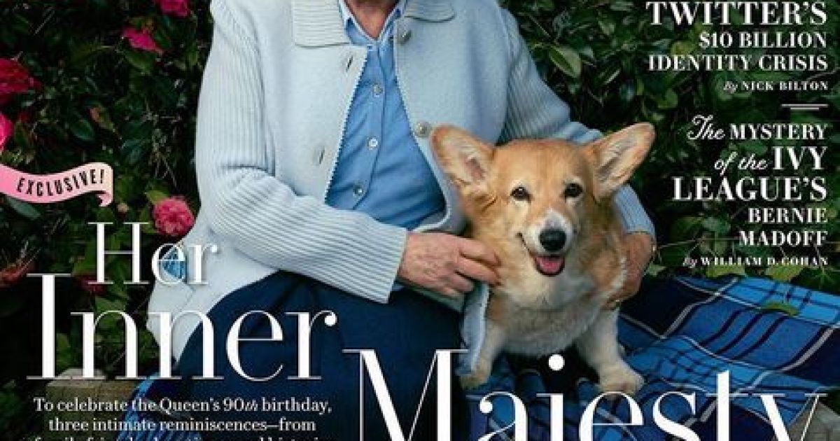 Королева Елизавета II на обложке журнала Vanity Fair