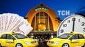 Залізничний вокзал Києва та робота таксі