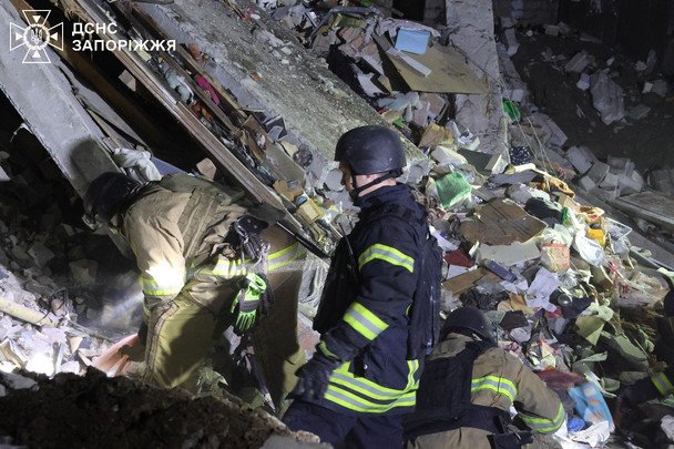 Руйнування у Запоріжжя після атаки 30 жовтня / © ДСНС