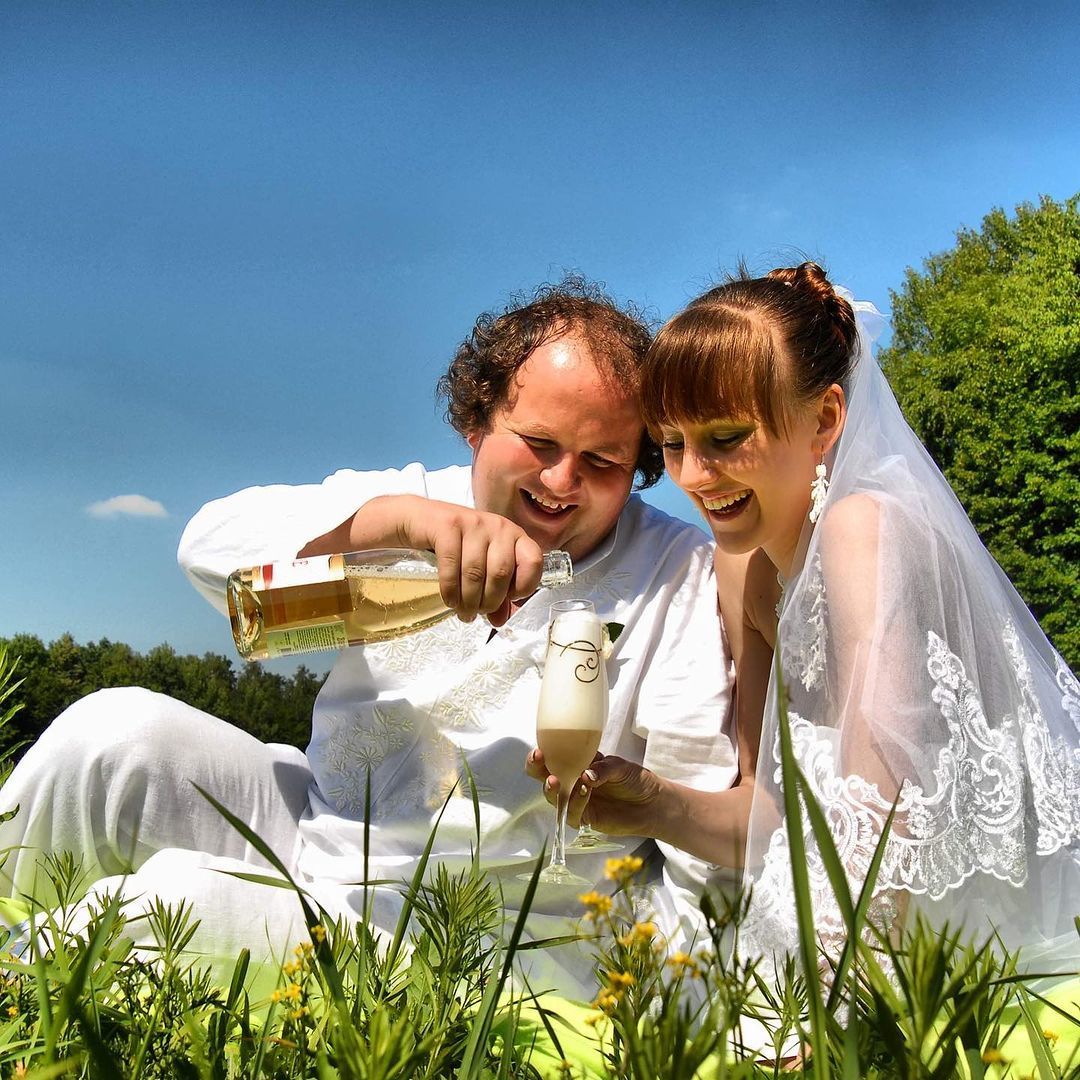 Виктор Бронюк с женой / © instagram.com/viktorbronyuk_official