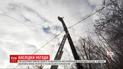 246 населенных пунктов в Сумской области остаются обесточенными после урагана с сильным снегопадом