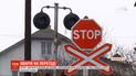 На Прикарпатье поезд протаранил автомобиль Нацгвардии: три человека получили травмы
