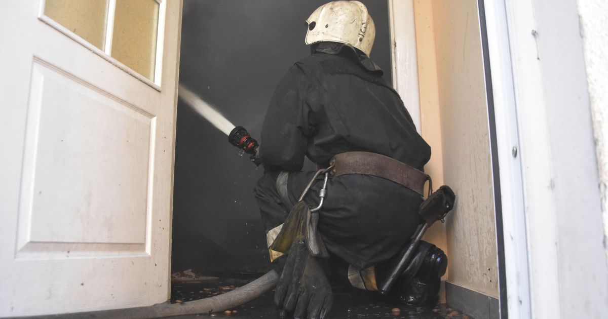 В Одесі загорівся національній педагогічний університет (фото)