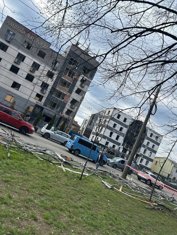 Атака РФ на Київ 16 квітня. Фото: Київ інфо / © соцмережі