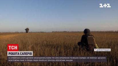 4 тысячи гектаров земли в российских боеприпасах: как разминируют Днепропетровщину