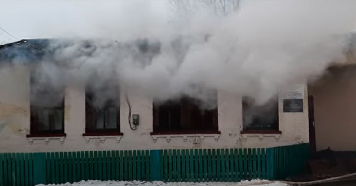 Під Києвом згорів будинок культури / © Моя Киевщина
