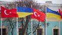 Прапори Туреччини та України