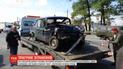 В Киеве на кольцевой дороге легковушка врезалась в грузовик, два человека погибли