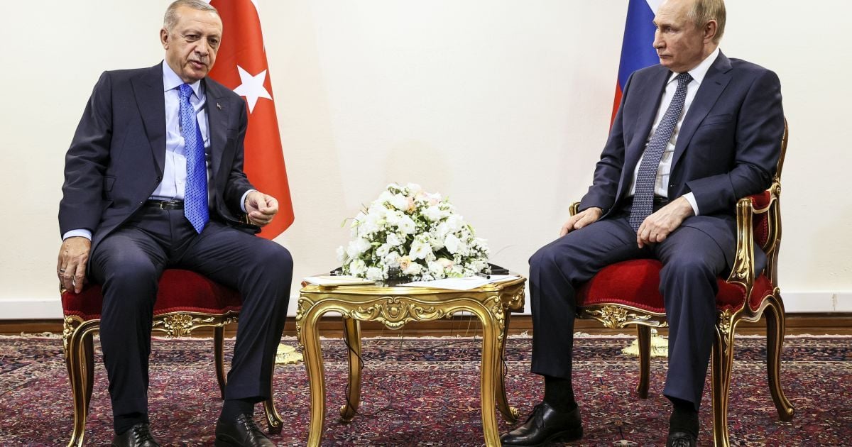 Путин встретился с Эрдоганом/Associated Press