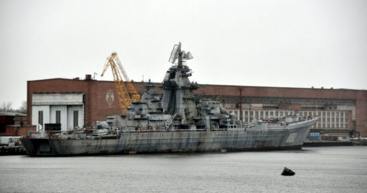 Російський атомний крейсер "Адмирал Нахимов" постійно ремонтують від 1997 року / Ілюстративне фото з відкритих джерел