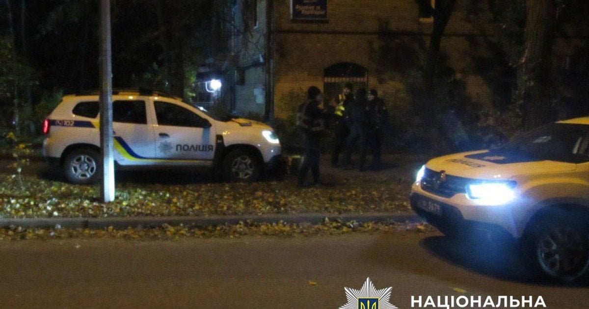 Правоохранители на месте преступления